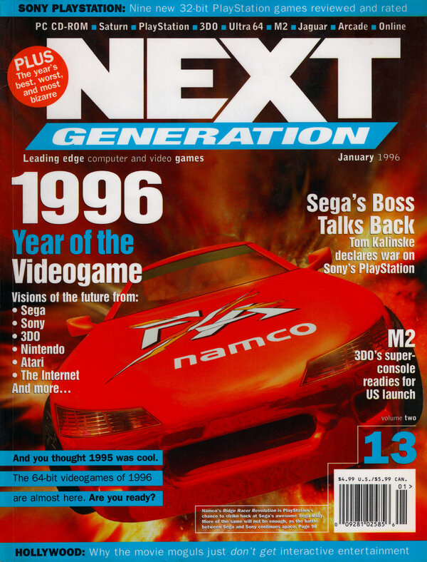 Next Generation Issue 13 (January 1996) cover